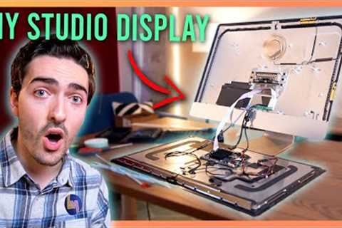 How to make a DIY Studio Display for just $600! (USB-C & Built-in camera!)