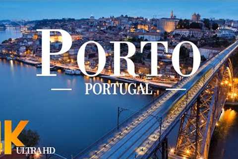 Porto 4K drone view • Stunning Footage Aerial View Of Porto | Relaxation film with calming music