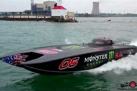 MCON Monster Race Boat highlights from Saturday at the XINSURANCE.com Great Lakes Grand Prix