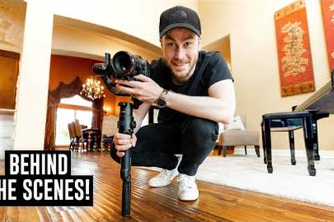 How to Shoot Real Estate Videos | Behind The Scenes Vlog with Canon R6!!