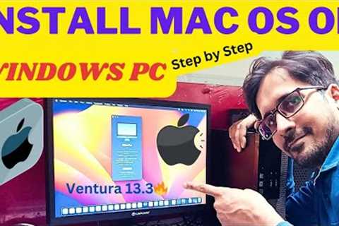 How to Install MacOS Ventura In Windows PC | MacOS Installation On Windows PC Hindi 2023