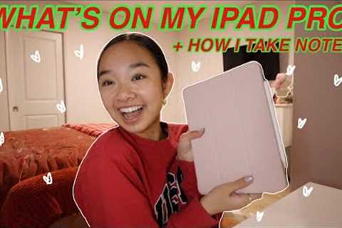 WHAT''S ON MY IPAD PRO + HOW I TAKE NOTES! Vlogmas Day 19 | Nicole Laeno