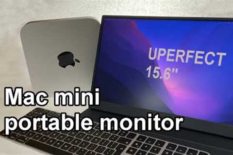 UPerfect B5 15.6 portable monitor - great second monitor for Apple Mac mini