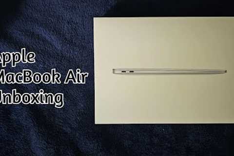 Apple MacBook Air M1 Unboxing & Setup