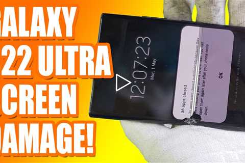 THAT FLAGSHIP QUALITY! Samsung Galaxy S22 Ultra Screen Replacement | Sydney CBD Repair Centre