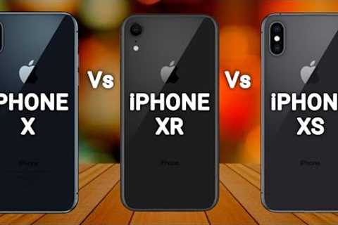 iPhone X Vs iphone XR Vs iphone XS | Comparison 🔥 |