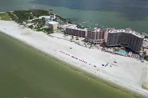Fort Myers Beach Fly Over August 16, 2023