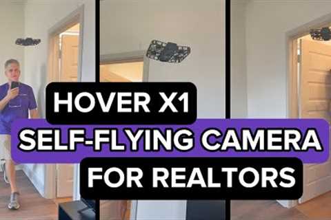 HOVER Air X1 Pocket-Sized Self-flying Camera | For REALTORS | FOLLOW Mode | ATX