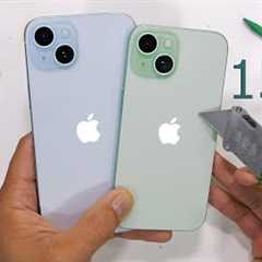 iPhone 15 Durability Test - is Aluminum better than Titanium?!
