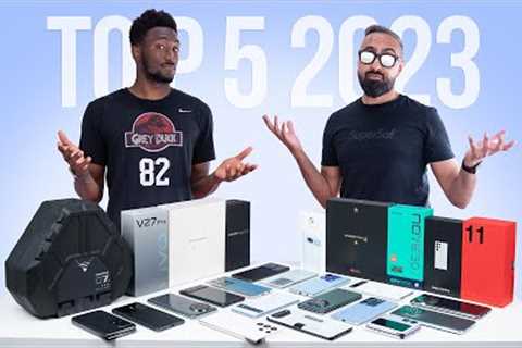 Top 5 BEST Smartphones of 2023 So Far! Feat. MKBHD