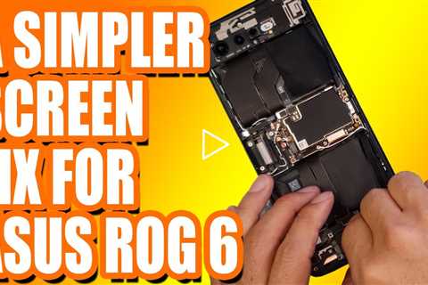 AN EASIER GAMING PHONE FIX? ASUS ROG PHONE 6 Screen Replacement | Sydney CBD Repair Centre