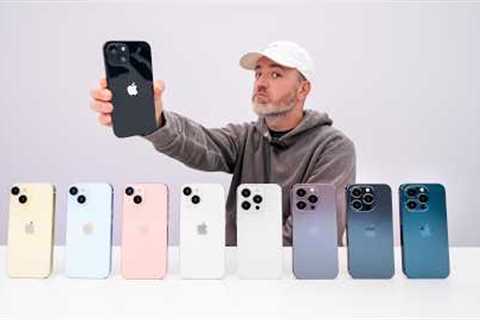 iPhone 15 and iPhone 15 Pro Colors (Models)