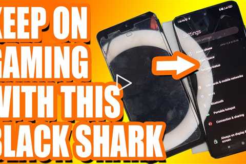 LET'S SAVE THIS PHONE! Xiaomi Black Shark 4 Screen Replacement | Sydney CBD Repair Centre