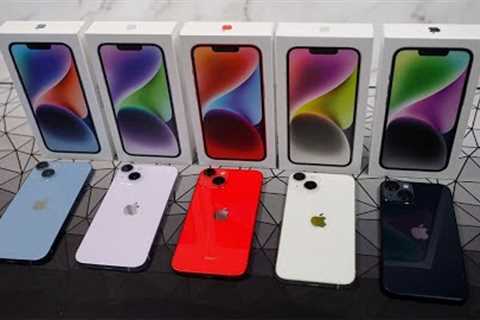 iPhone 14/14 Plus All Colors: Purple, Blue, Red, Starlight & Midnight!