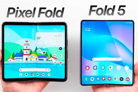 Samsung Z Fold 5 vs Pixel Fold - The BEST 2023 Foldable?