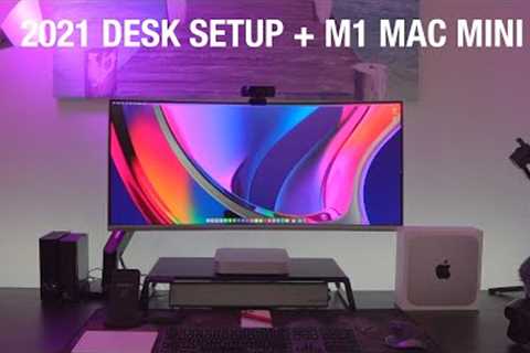 My 2021 Desk Setup - M1 Mac Mini