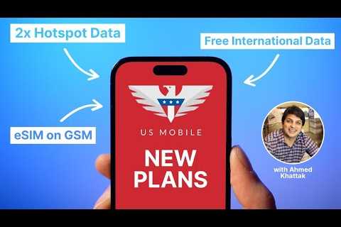 US Mobile NEW Plans & Features! (Interview with CEO Ahmed Khattak)