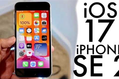 iOS 17 OFFICIAL On iPhone SE (2020)! (Review)