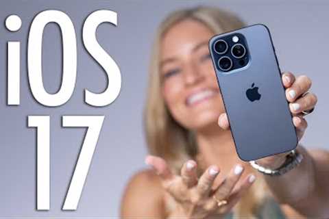 iPhone 15 + iOS 17: What''s new on your phone?!