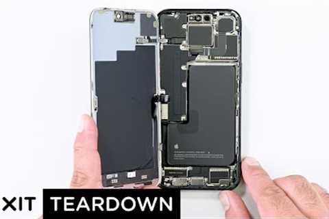 iPhone 15 Pro Max Teardown: Big Phone, Microscopic Scratches