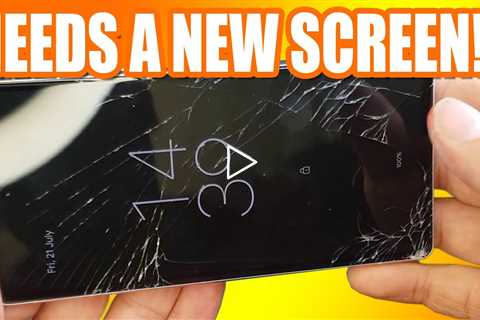 BENT FRAME AND EXTREME CRACKS! Google Pixel 7a Screen Replacement | Sydney CBD Repair Centre