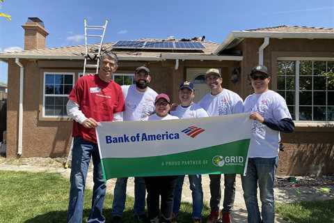 Bank of America invests $300,000 in GRID’s SolarCorps Fellowship Program