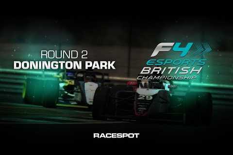 British F4 Esports Championship on iRacing | Round 2 at Donington Park