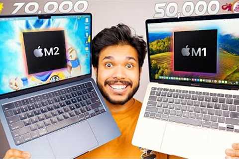 Macbook Air M1 in 53K & Macbook Air M2 70K * Amazon & Flipkart Sale *