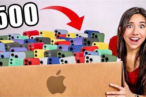 I Bought a Box of 500 iPhones for CHEAP