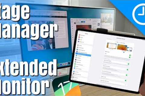 iPadOS 17 Stage Manager & Extended Monitor Support Transforms Your iPad!