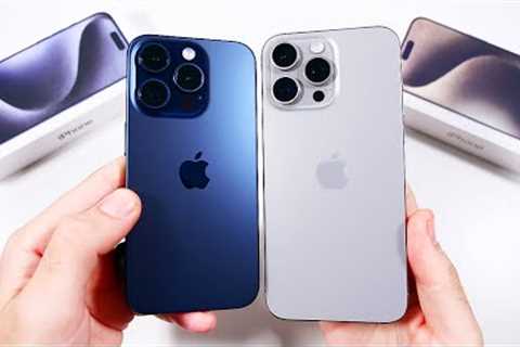 iPhone 15 Pro vs iPhone 15 Pro Max - Which To Buy?