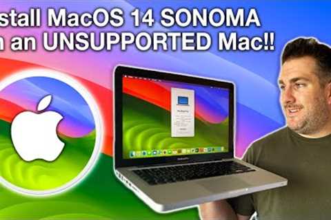 EASY GUIDE; How to Install MacOS Sonoma 14 on an UNSUPPORTED MacBook, iMac, Mac Mini, Mac in 2023!