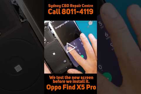 Of course, we need to test it! [OPPO FIND X5 PRO] | Sydney CBD Repair Centre #shorts