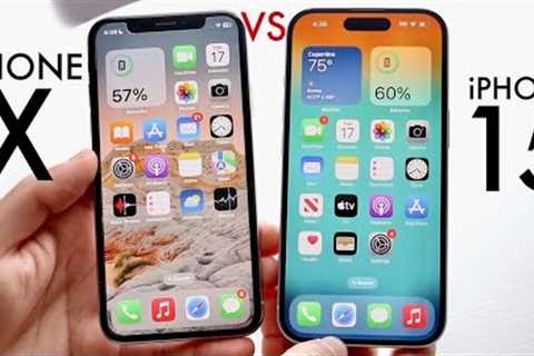 iPhone 15 Vs iPhone X! (Comparison) (Review)