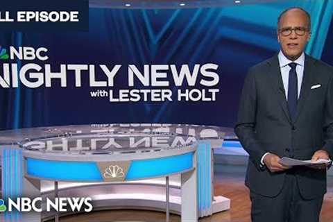 Nightly News Full Broadcast - Oct. 25