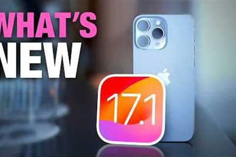 iOS 17.1 - Everything New!