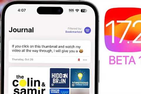 iOS 17.2 Beta 1 Released - What''s New?