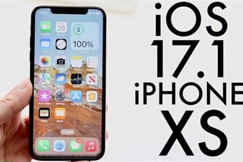 iOS 17.1 On iPhone XS! (Review)