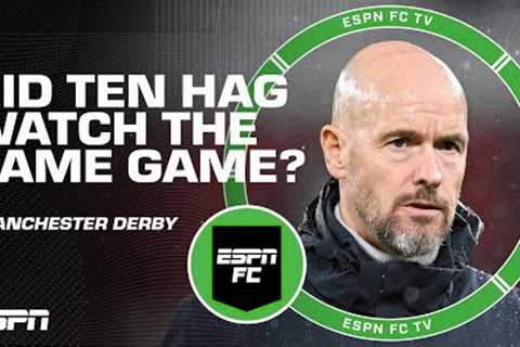 Manchester Debry REACTION: Ten Hag must''ve been watching a DIFFERENT game! - Craig Burley | ESPN FC