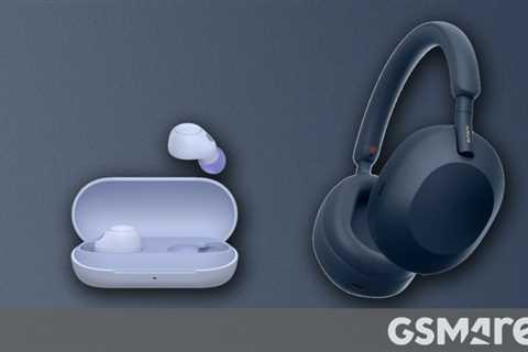 Sony WF-C700 TWS earphones leak, WH-1000XM5 blue version also surfaces