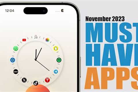 10 iPhone Apps You MUST HAVE - November 2023 !