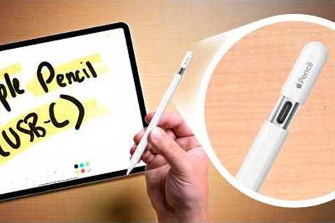 New Apple Pencil (USB-C) - Unboxing & Hands-On!