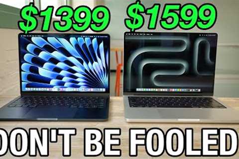 M3 MacBook Pro VS M2 MacBook Air - THE TRUTH!