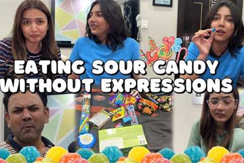 Sour and Spicy Candy Challenge | Zainab Faisal | Sistrology