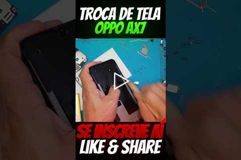 Incrível troca de tela em conserto de celular!!!