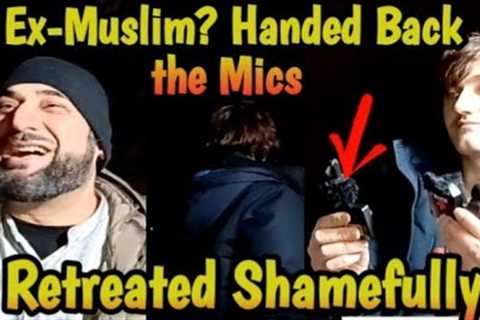 Ex-Muslim? Handed The Mics Back After Debate Intensified Adnan Speaker''s corner