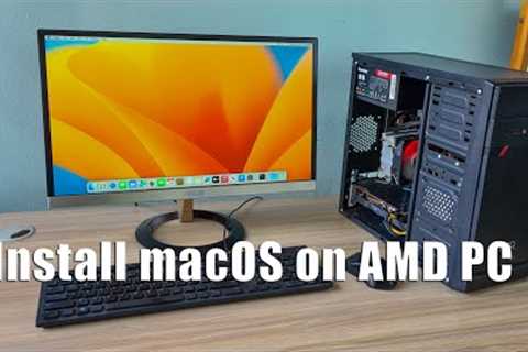 How to install macOS on AMD PC