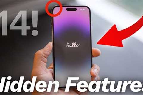 iPhone 14 HIDDEN FEATURES! 2023 Tips & Tricks!