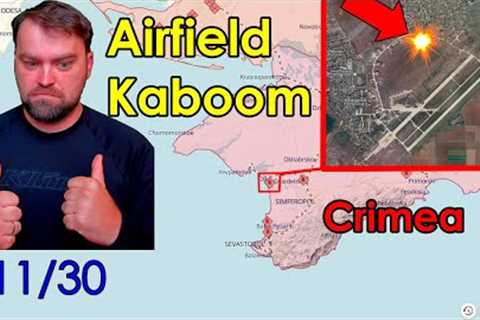 Update from Ukraine | Military Airfield in Crimea targeted again | Ukraine hits the Ruzzian Army