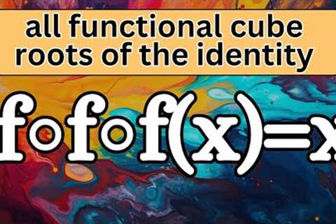 Functions that cube to one.